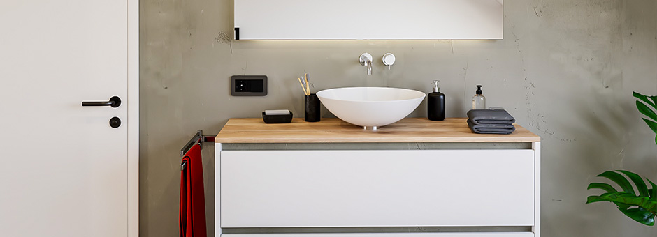 Mitigeur lavabo AURA moyen modèle - Salle de bains