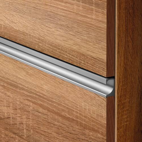 apic1 Aluminium handle Rumba in door widths