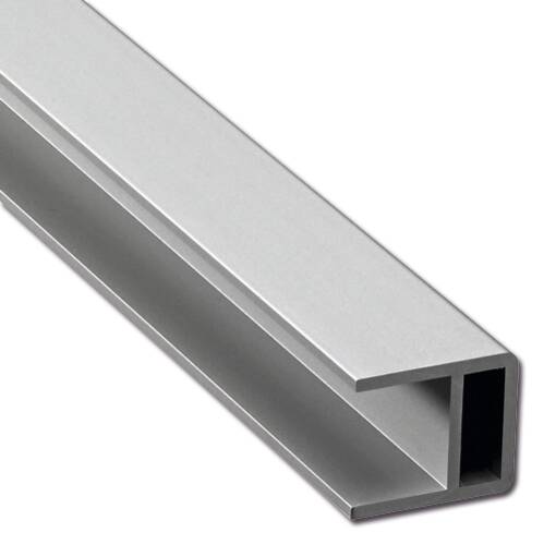 ipic2 Reinforcing profile Perreo 2, silver-colour