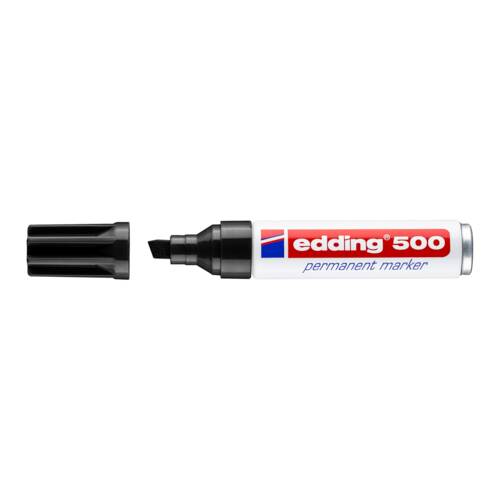 Pennarello indelebile Edding 500, nero, disponibile online da OSTERMANN