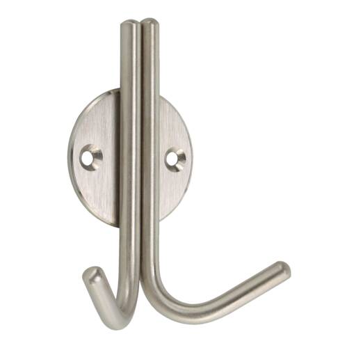 ipic1 REDOCOL Double coat hook Pia, stainless ste