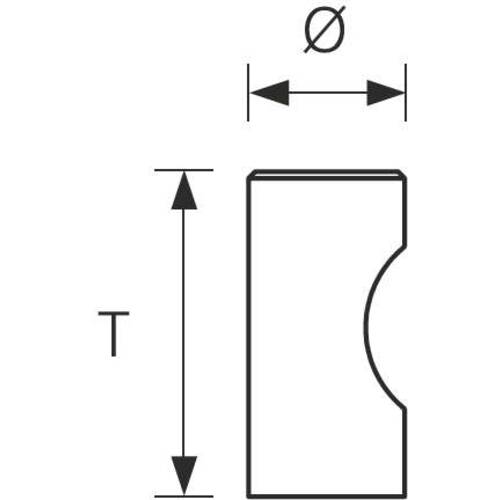 tdra1 REDOCOL design knob Robinia, cylindrical wi