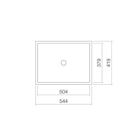 tdra1 Alape Unterbaubecken Metaphor UB.ME500