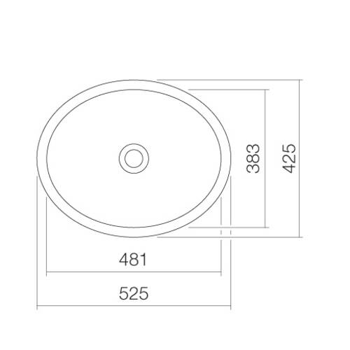 tdra1 Alape Unterbaubecken UB.O525