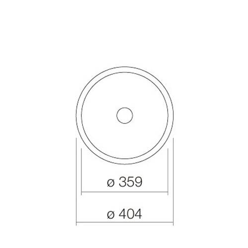 tdra1 Alape W. st. WT.RX400K white, detached