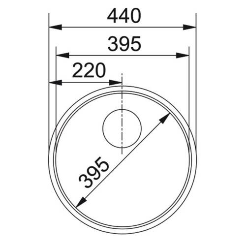 tdra1 Franke Spüle Pamira ROX 610-39, Edelstahl