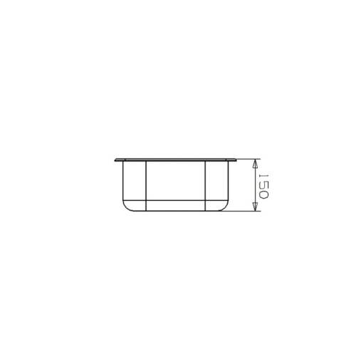 tdra2 Reginox Spüle R18 3530 OSK (R), Edelstahl p