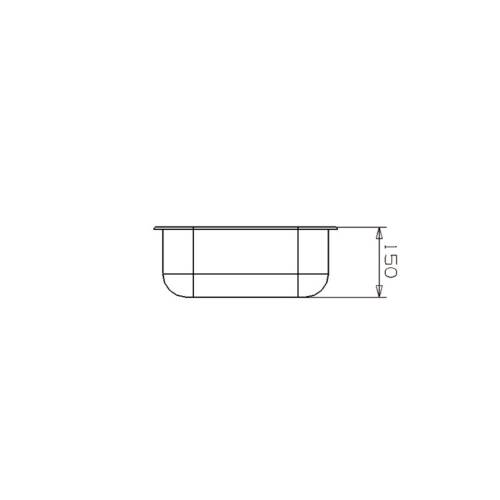 tdra2 Reginox Spüle R18 4035 OKG (R), Edelstahl p