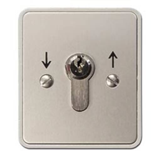 Surface-mounted key switch