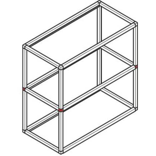 tdra1 Shelving system Smartcube, 4-sided joint