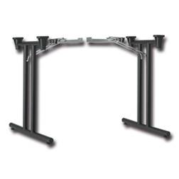 ipic1 Folding table frame, T-shaped steel, black