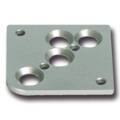 ipic1 Mounting plate st. steel 3 mm for furniture