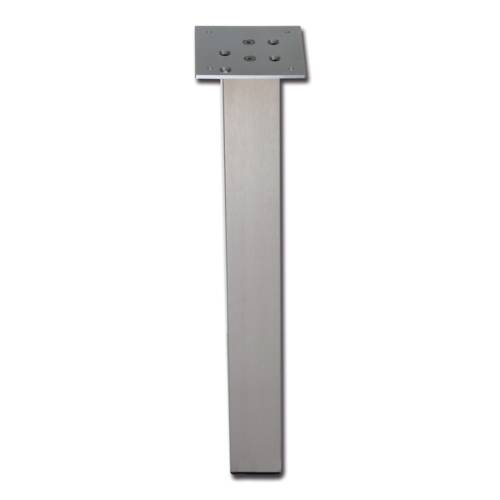 ipic1 Table leg stainless steel, 60 x 60 mm, 720