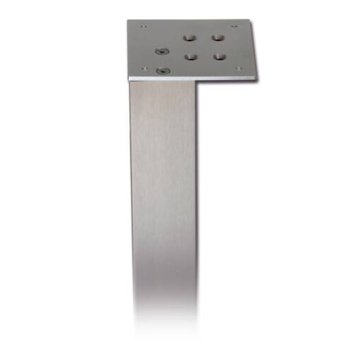 apic1 Table leg stainless steel, 60 x 60 mm, 720