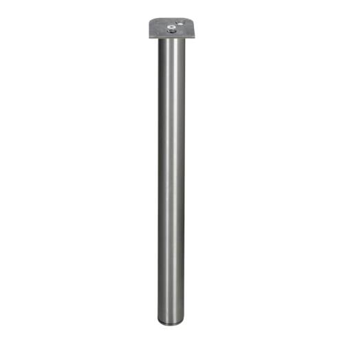 ipic1 Table leg stainless steel, Ø 60 mm, 720 mm,