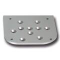 ipic1 Mounting plate stainless steel for table le