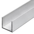 ppic1 U-profile aluminium, isosceles, without cha