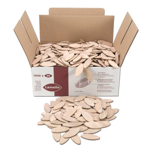 apic1 Lamello jointing biscuits n°10, beech, 53 x
