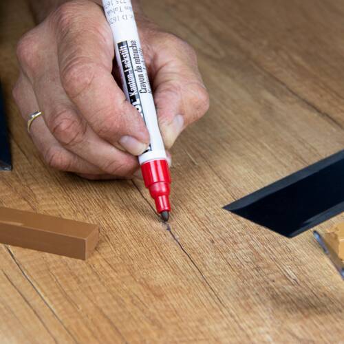 Artline-Marqueurs de retouche pour réparation de meubles en bois
