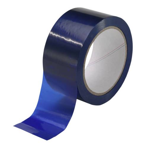 ruban adhésif en PVC pour voiture Ruban adhésif en PVC bande de résistance à haute température bande de masquage fine en PVC bleu 10 mm x 33 m, bleu, 1 pièce 