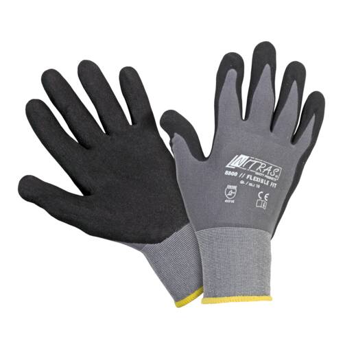 ipic1 Knitted gloves (nylon) black/grey, Actifres