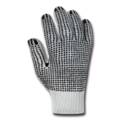 ipic1 Polyester knitted gloves Black-Point on bot