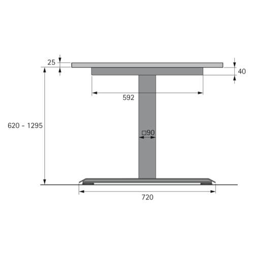 tdra2 LegaDrive Tischgestell-Set Basic